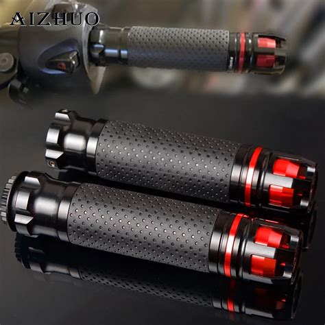 CNC Motorcycle Accessories Handle Grips Handlebar Hand Bar Grip FOR ...