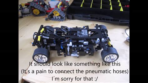 LEGO Technic Pneumatic Lowrider Building Instructions - YouTube