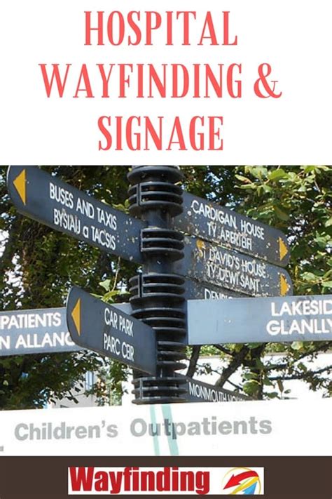 Hospital Signage and Wayfinding Case Study: University Hospital of Wales