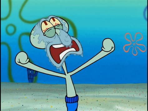 Squidward Angry Snail Slime Face Template : r/InsiderMemeTrading