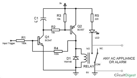 Simple Latch Circuit Diagram with Transistors