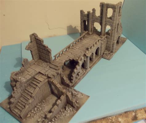 Ancient Ruin Set - Osgiliath - Frostgrave - Fantasy Wargames Scenery - Terrain… | Wargaming ...