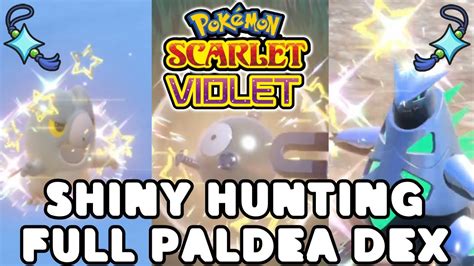 FULL SHINY DEX HUNT in Pokemon Scarlet and Violet - YouTube