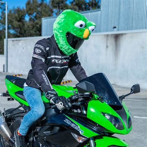 Motorcycle Helmet Cover - Green - Moto Loot