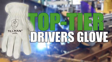 Tillman 1420 Premium Top Grain Cowhide Drivers Gloves | WeldingOutfitter.com - YouTube