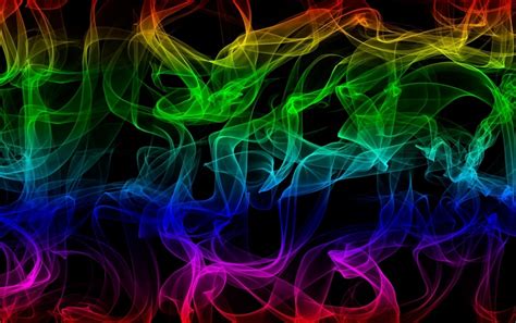 Rainbow Smoke HD Desktop Wallpaper 61777 - Baltana