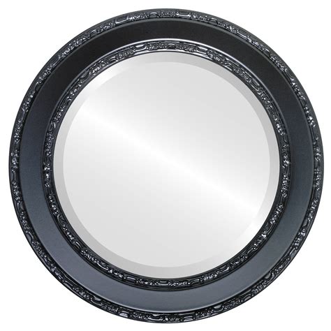 Decorative Black Round Mirrors from $127 | Free Shipping