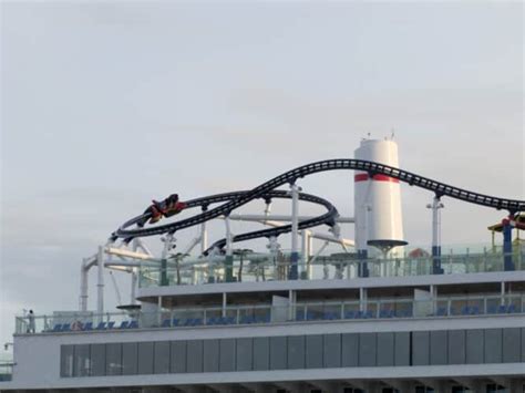 Carnival's Mardi Gras BOLT Roller Coaster is Voted Best Cruise Ship Feature