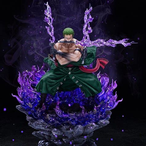 Zoro doing the purgatory oni giri in statue form. FREE SHIPPING ...