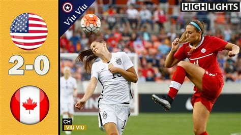 [ FINAL ] USA vs Canada 2-0 Goals & Highlights | 2016 CWC - YouTube