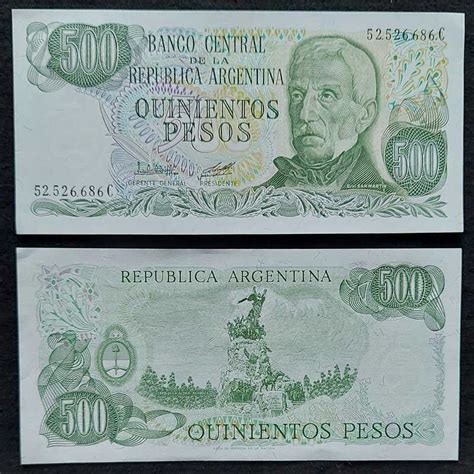 ARGENTINA 500 PESOS UNC - BidCurios