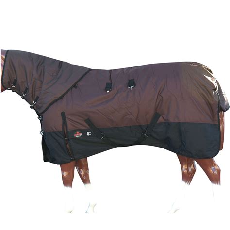 C-D-74 74" Hilason 1200D Waterproof Poly Turnout Horse Blanket Neck Cover Brown | eBay