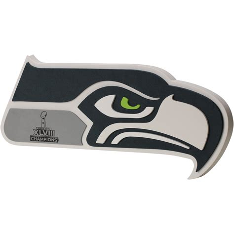 Seattle Seahawks Super Bowl XLVIII Foam Logo Sign