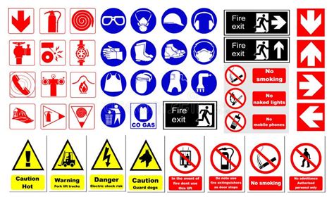 Iso 7010 Safety Signs And Symbols