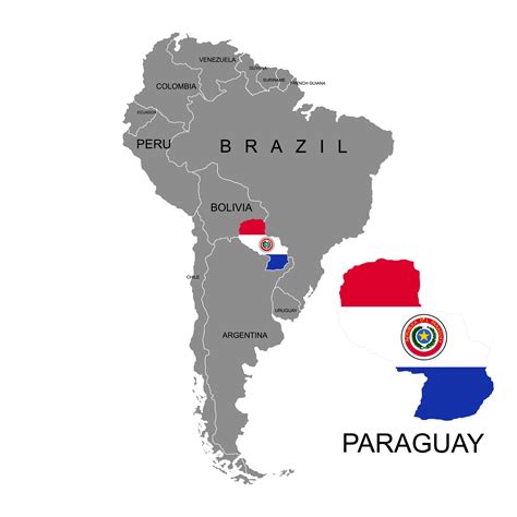 Paraguay Maps and Regions | Mappr