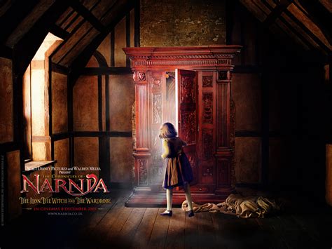 The Wardrobe from The Chronicles of Narnia Movie Desktop Wallpaper