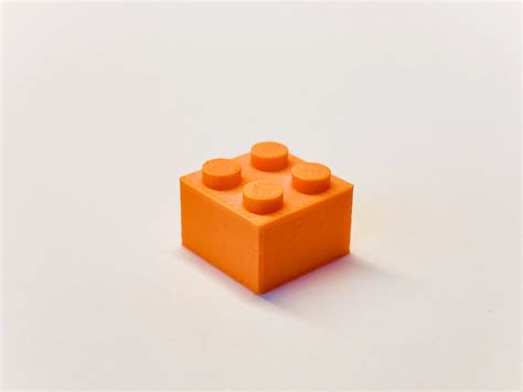 Precision-engineered 2x2 Lego Compatible Brick by hollowmaker - MakerWorld