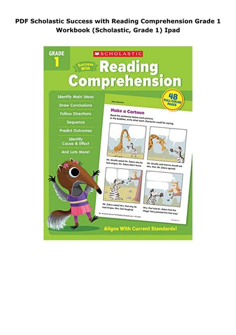 Scholastic-Success-with-Reading-Comprehension-Grade-1-Workbook ...