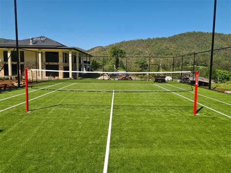 Synthetic Grass Tennis Court - Grand Slam Court Construction