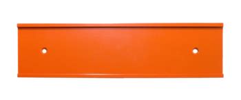 Color Office Nameplate Holders for Doors or Walls 8" or 10"x2"