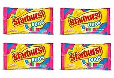 Starburst Duos Candy Chews, 2 Flavors In 1 - Pack of 4 Ba... https://www.amazon.com/dp ...