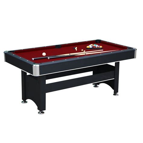 Hathaway Spartan 6-ft Pool Table with Table Tennis Conversion Top ...