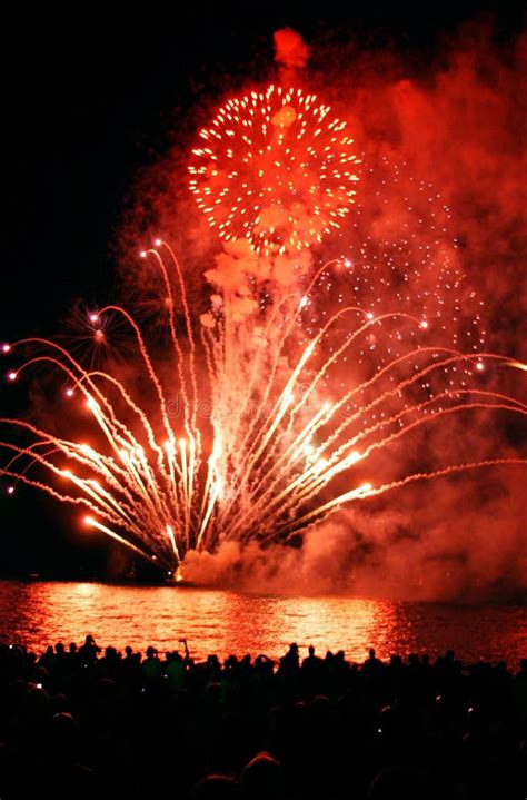 Fireworks Show stock photo. Image of fire, colors, freedom - 25002664