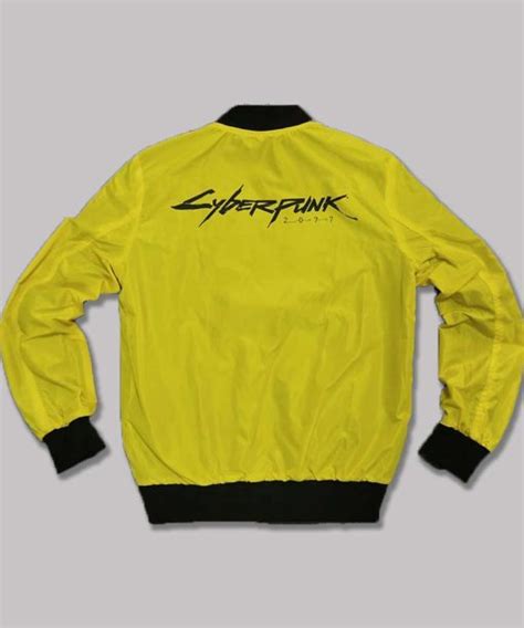 Cyberpunk 2077 Yellow Jacket | Samurai V Bomber Jacket