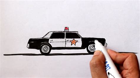 užitočný budúcnosť Veľa pekného dobra how to draw a police car ...