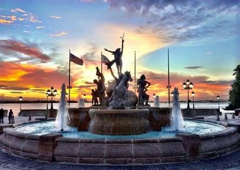 Fuente en Paseo la Princesa Viejo San Juan, Puerto Rico Puerto Rico ...