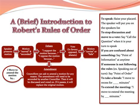 Robert Rules – GSS