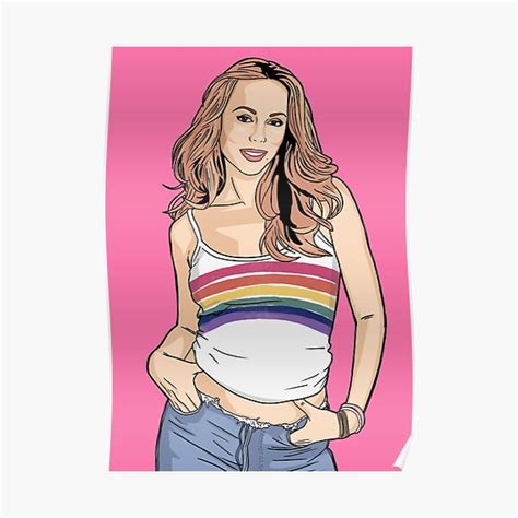 "Mariah Carey Rainbow" Poster for Sale by HadjM | Redbubble