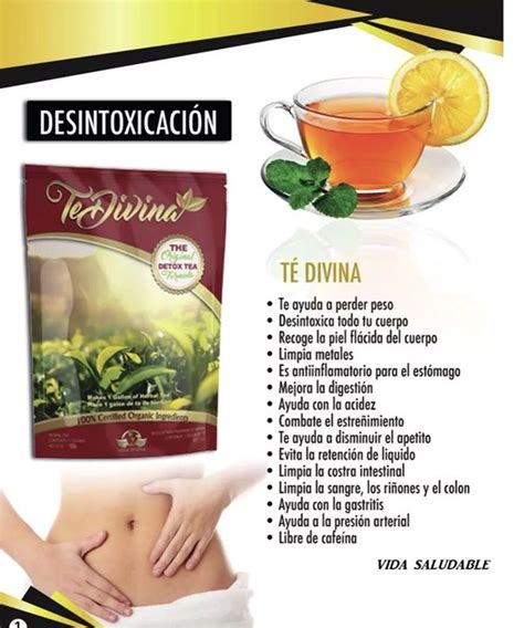 Te divina- Detox tea one week supply 1 pack the original tea for Sale ...