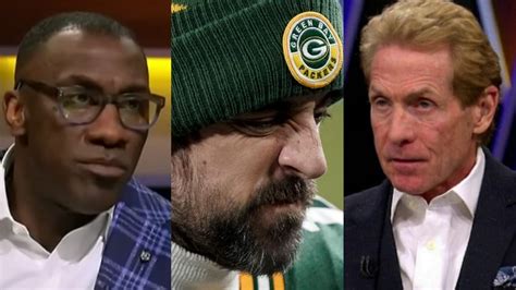 “Flat-out lie” – Skip Bayless, Shannon Sharpe rip Aaron Rodgers’ ‘all ...