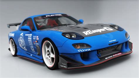 Assetto Corsa Mazda RX-7 by Wildart89