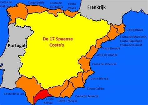 17 Spaanse Costa's en aan welke kust ligt Lloret de Mar? - Lloret de Mar Info - Alle Informatie ...