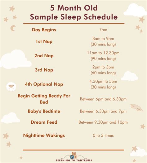 5 Month Old Sleep Schedule: The Secret To Peaceful Nights