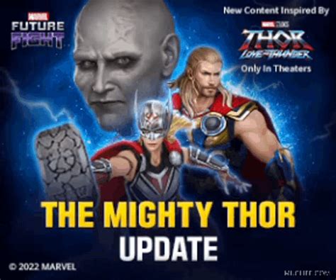 Thor Love And Thunder Marvel Future Fight GIF – Thor Love And Thunder MARVEL Future Fight Thor ...