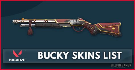 Bucky Skins List in Valorant - zilliongamer