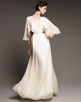 BlacBlouse Blog: VF Spring 2011: Ralph Lauren Collection Pearl-Waist Chiffon Gown