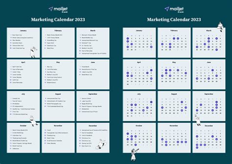 Marketing Calendar 2023: Dates You Shouldn’t Miss This Year | Mailjet