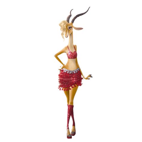 Zootopia Gazelle transparent PNG - StickPNG