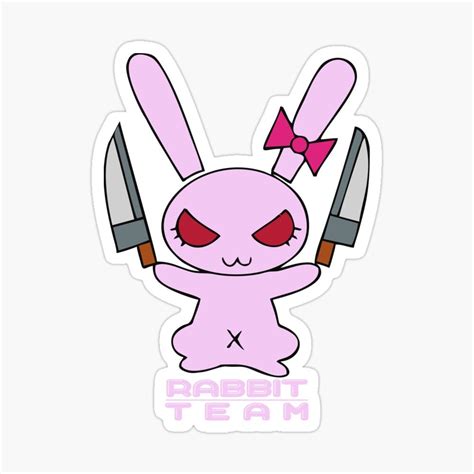 GuP - Rabbit Team | Digital art design, Teams, Sticker design