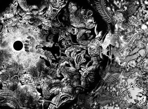 Eclipse | Berserk | Arte manga, Opere d'arte, Berserk