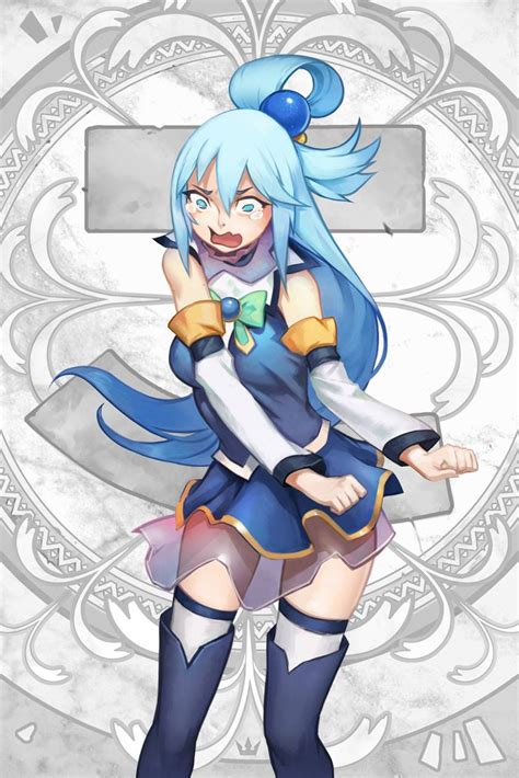 Konosuba Aqua Phone Wallpapers - Wallpaper Cave