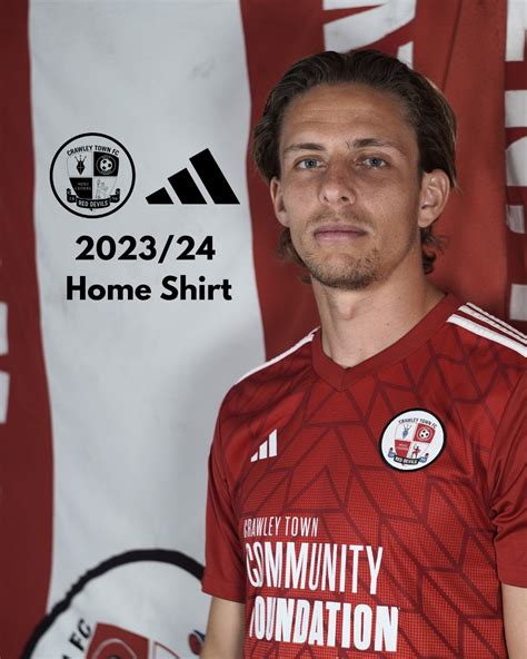 Crawley Town 2023-24 Home Kit