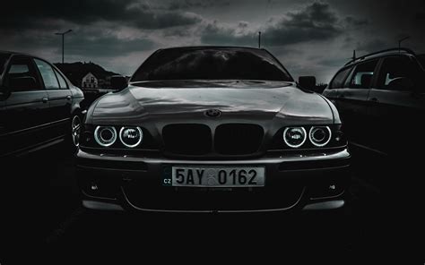 Download wallpaper 3840x2400 bmw m5, bmw, car, front view, black and ...