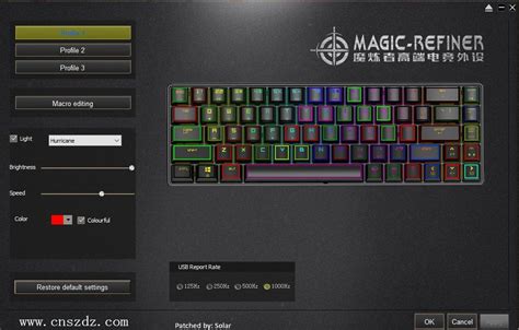 Magic-Refiner MK14 RGB Patched Driver : MechanicalKeyboards