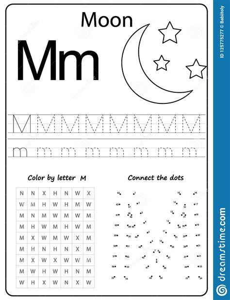 Letter M Worksheets For Kinder – AlphabetWorksheetsFree.com