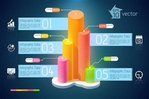 Free Vector | Business development infographics